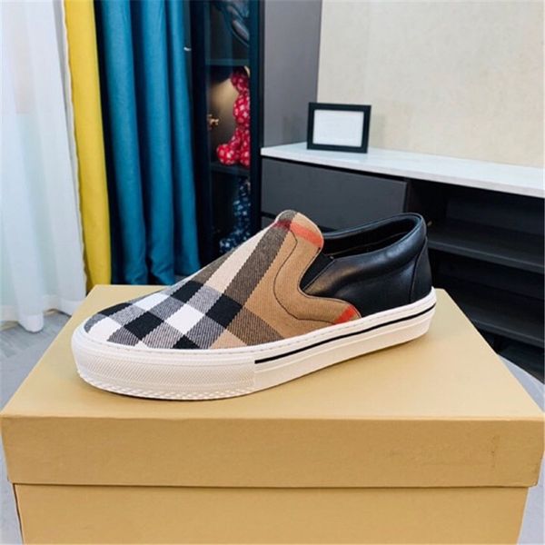 summer new casual shoes classic plaid mens shoes color splicing low flat sole daily travel shoe, Black
summer new casual shoes classic plaid mens shoes color splicing low flat sole daily travel shoe, Black