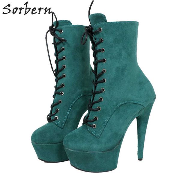sorbern 15cm ankle boots for women short booties ladies custom colors platform boots pole dance high heel shoes new, Black
sorbern 15cm ankle boots for women short booties ladies custom colors platform boots pole dance high heel shoes new, Black