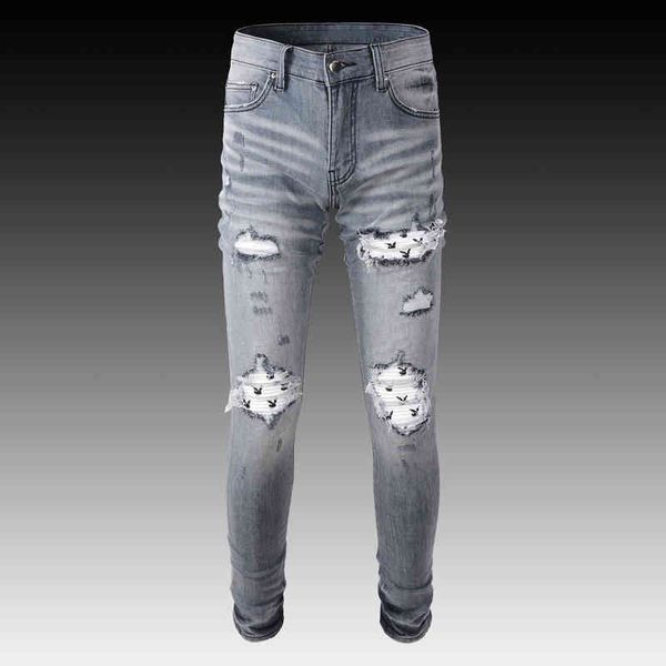 men's jeans fashion street fashion jeans men's four season motorcycle wind broken hole patch slim pants bullet vogv, Blue
men's jeans fashion street fashion jeans men's four season motorcycle wind broken hole patch slim pants bullet vogv, Blue