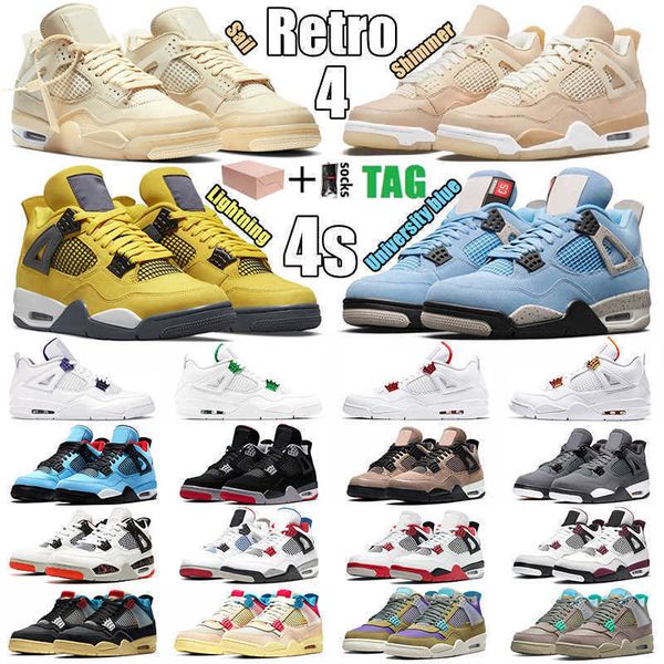womens mens 4 jumpman 4s basketball shoes men sail shimmer lightning black cat university blue bred trainers pure money metallic purple
womens mens 4 jumpman 4s basketball shoes men sail shimmer lightning black cat university blue bred trainers pure money metallic purple