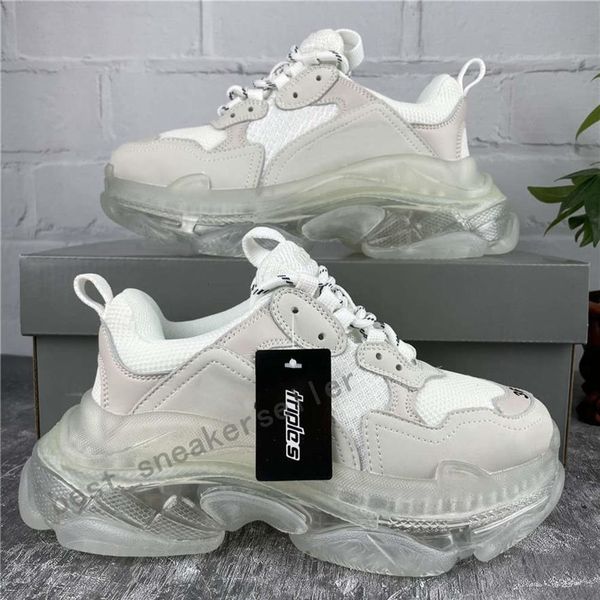 paris casual shoes triple s clear sole trainers dad shoe sneaker black silver crystal bottom mens womens superior quality chaussur312f
paris casual shoes triple s clear sole trainers dad shoe sneaker black silver crystal bottom mens womens superior quality chaussur312f