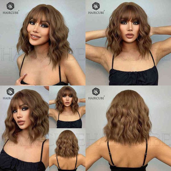 human hair wig synthetic wigs style black brown shoulder length short curly hair wigs for women wigs daily use 220530
human hair wig synthetic wigs style black brown shoulder length short curly hair wigs for women wigs daily use 220530