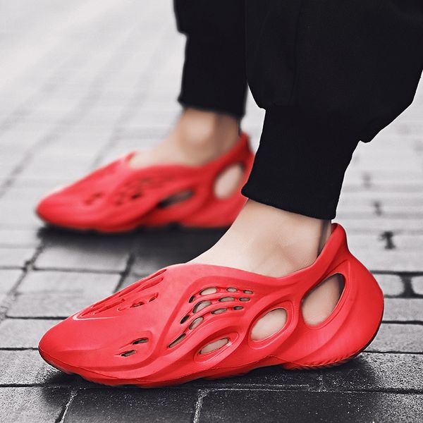 summer 2020 coconut hole shoes mens ins fashionable lightweight couple beach shoes closed toe outdoor sports roman sandals, Black
summer 2020 coconut hole shoes mens ins fashionable lightweight couple beach shoes closed toe outdoor sports roman sandals, Black