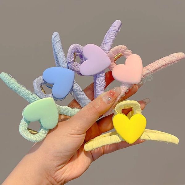 acrylic hairdress women hair claws back of head crab clamps girls candy color heart hair clips, Slivery;white
acrylic hairdress women hair claws back of head crab clamps girls candy color heart hair clips, Slivery;white