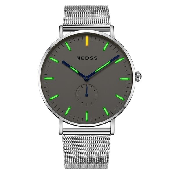 brand nedss couple watch tritium mens watches luminous slim case dw male steel functional quartz watch wrist sport watch t200409, Slivery;brown
brand nedss couple watch tritium mens watches luminous slim case dw male steel functional quartz watch wrist sport watch t200409, Slivery;brown