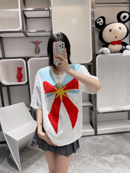 7112 l 2022 runway summer brand same style t shirt sweater crew neck short sleeve white women's sweaters wuzhi, White;black
7112 l 2022 runway summer brand same style t shirt sweater crew neck short sleeve white women's sweaters wuzhi, White;black