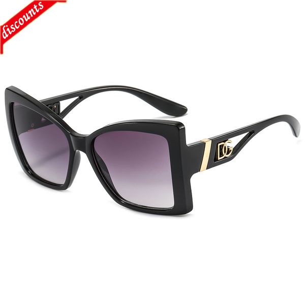 men's women's fashion trend brand sunglasses wholesale new d family letter eye frame large, White;black
men's women's fashion trend brand sunglasses wholesale new d family letter eye frame large, White;black