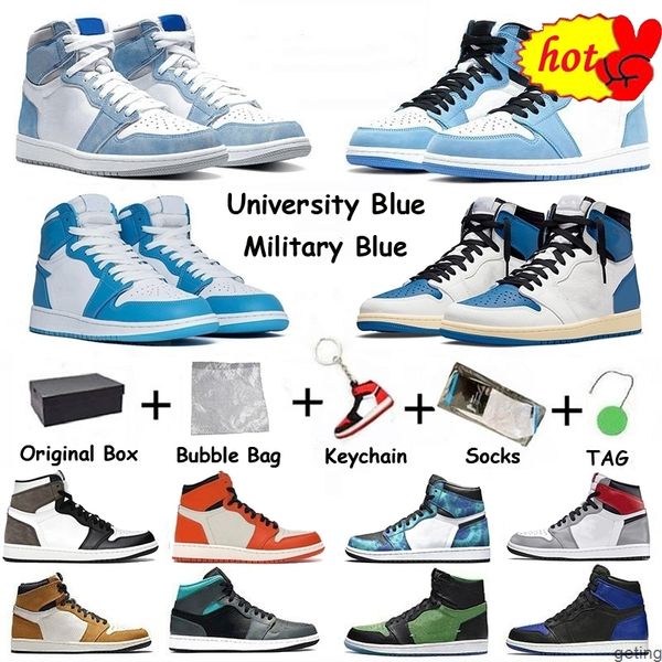 mens 1 high og basketball shoes 1s university blue silver royal toe black metallic gold mid smoke grey unc patent men women
mens 1 high og basketball shoes 1s university blue silver royal toe black metallic gold mid smoke grey unc patent men women