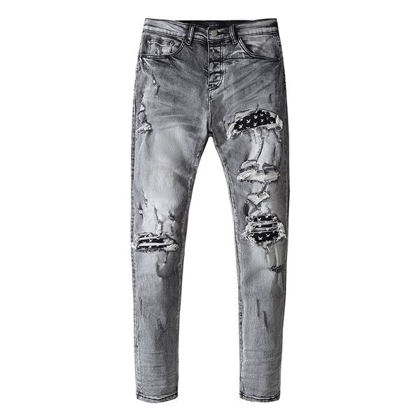 22ss hole side strip mens jeans long pants trousers street wear denim skinny slim straight biker jean size 29-40, Blue
22ss hole side strip mens jeans long pants trousers street wear denim skinny slim straight biker jean size 29-40, Blue
