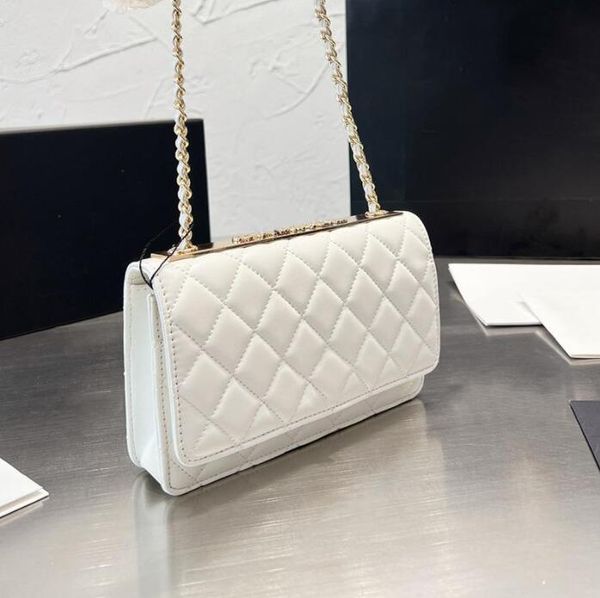tz 2022 france womens classic mini flap trendy wallet lambskin bags gold metal hardware matelasse chain crossbody purse card holder multi po
tz 2022 france womens classic mini flap trendy wallet lambskin bags gold metal hardware matelasse chain crossbody purse card holder multi po