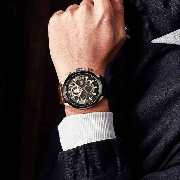 mens brand watch fashion calendar waterproof watch multifunctional sports quartz watch mens watchj34g, Slivery;brown
mens brand watch fashion calendar waterproof watch multifunctional sports quartz watch mens watchj34g, Slivery;brown