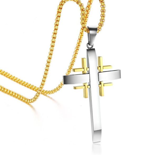 men's stainless steel pendant necklace simple fashion cross pendants charm rolo chain 3mm 24inch gold silver
men's stainless steel pendant necklace simple fashion cross pendants charm rolo chain 3mm 24inch gold silver