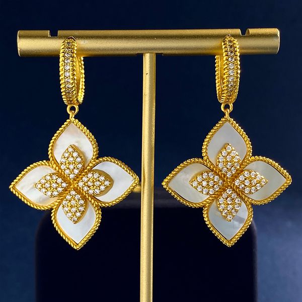 new arrive fashion rc natural fritillary flower stud earrings for woman female three-dimensional pendant peacock green earrings, Golden;silver
new arrive fashion rc natural fritillary flower stud earrings for woman female three-dimensional pendant peacock green earrings, Golden;silver