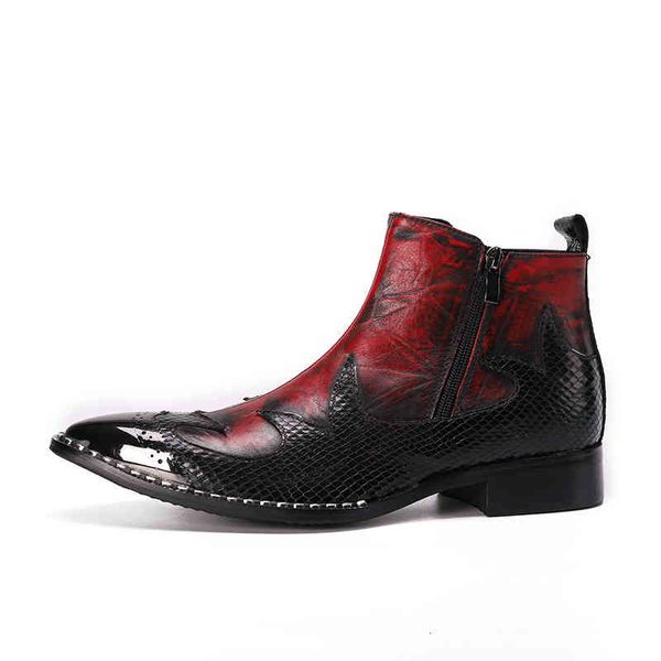 boots thick soled chelsea boots men's short thick heels cowhide english style spring autumn single high-heeled martin, Black
boots thick soled chelsea boots men's short thick heels cowhide english style spring autumn single high-heeled martin, Black