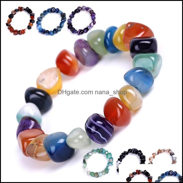 charm bracelets jewelry women colourf bangle 10 styles natural irregar agate beads bracelet fash dhfst, Golden;silver
charm bracelets jewelry women colourf bangle 10 styles natural irregar agate beads bracelet fash dhfst, Golden;silver