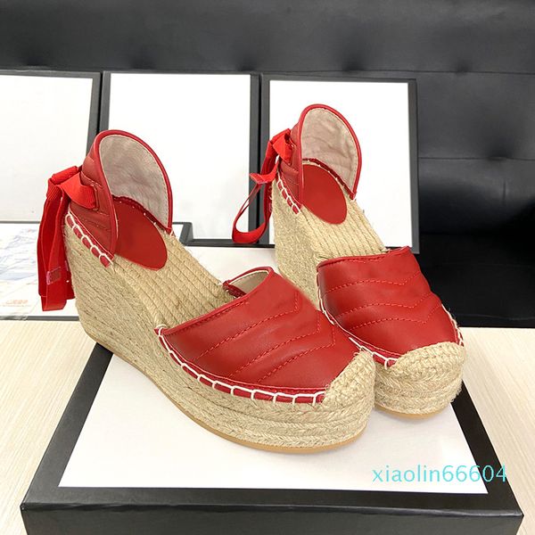 fashion-women wedge dress shoes leather lace up weave sole 9.5cm high heels casual platform pumps fisherman shoe, Black
fashion-women wedge dress shoes leather lace up weave sole 9.5cm high heels casual platform pumps fisherman shoe, Black