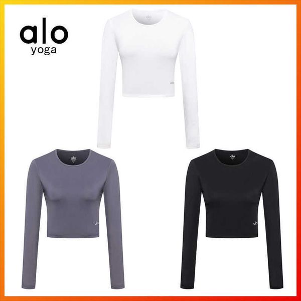 alo yoga women's sports long sleeve short waist training fitness long sleeve t-shirt breathable fashion skin-friendly, White;red
alo yoga women's sports long sleeve short waist training fitness long sleeve t-shirt breathable fashion skin-friendly, White;red