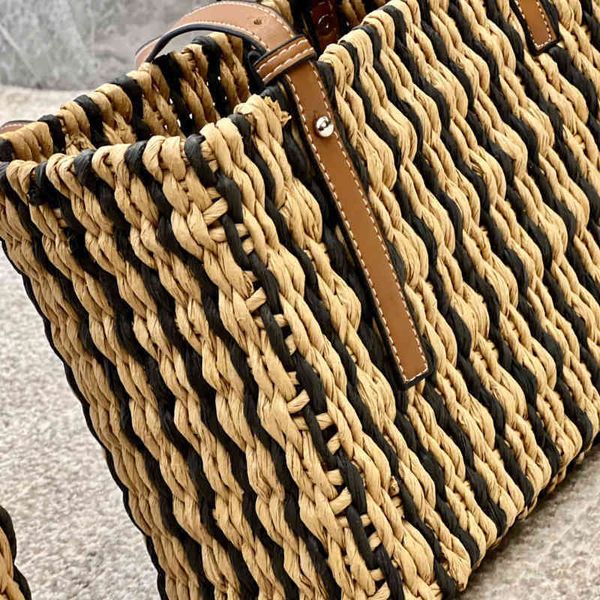 luxury colorblock straw basket tote women shoulder bag handbag leather designer crossbody female beach bucket 220125
luxury colorblock straw basket tote women shoulder bag handbag leather designer crossbody female beach bucket 220125