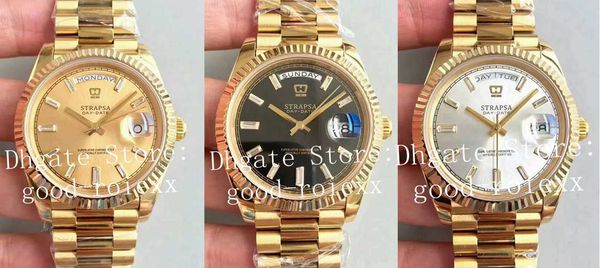 3 colour yellow gold diamond watch mens automatic cal.3255 ew factory day date time 228239 men president eta bracialet steel watches crystal, Slivery;brown
3 colour yellow gold diamond watch mens automatic cal.3255 ew factory day date time 228239 men president eta bracialet steel watches crystal, Slivery;brown