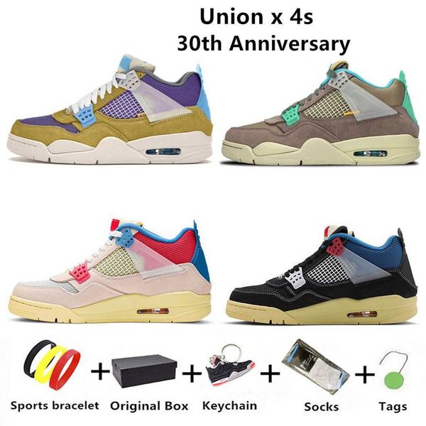 union x 4 mens basketball shoes 30th jumpman 4s men women trainers sports sneakers desert moss turquoise blue dark iris taupe haze fury, Black
union x 4 mens basketball shoes 30th jumpman 4s men women trainers sports sneakers desert moss turquoise blue dark iris taupe haze fury, Black