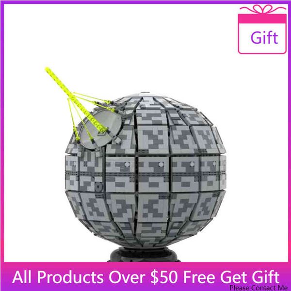 moc-56558 space ucs death star model building blocks set battle base model building particlesassemble toys for children gifts g220707
moc-56558 space ucs death star model building blocks set battle base model building particlesassemble toys for children gifts g220707