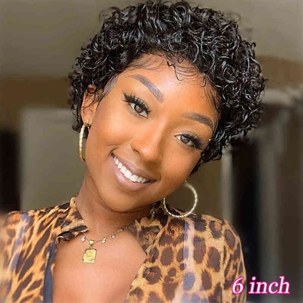 nxy wigs pixie cut human hair short curly for black women full machine glueless afro 220701, Black;brown
nxy wigs pixie cut human hair short curly for black women full machine glueless afro 220701, Black;brown