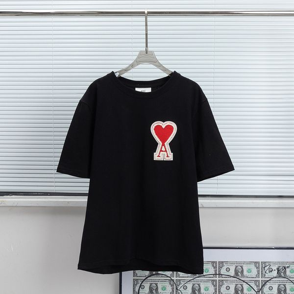 designer mens t-shirt summer short sleeve high-quality cotton loose sleeve shirt chest embroidery letter printing fast drying anti wrinkle c, White;black
designer mens t-shirt summer short sleeve high-quality cotton loose sleeve shirt chest embroidery letter printing fast drying anti wrinkle c, White;black