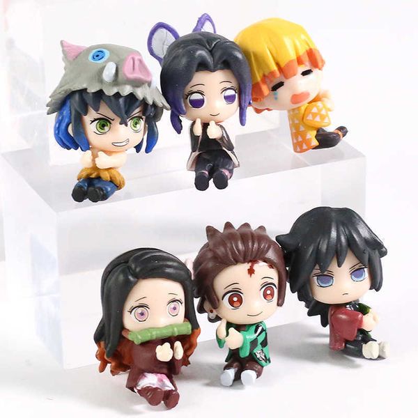 huiya01 6pcs/set demon slayer on the cable vol.1 tanjirou nezuko zenitsu inosuke shinobu giyuu pvc figure model doll toys figurals q0722
huiya01 6pcs/set demon slayer on the cable vol.1 tanjirou nezuko zenitsu inosuke shinobu giyuu pvc figure model doll toys figurals q0722