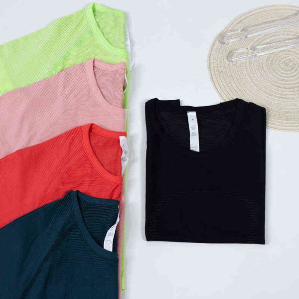 classic lulu tight yoga t shirts brand short sleeve women gym fitness sportswear vest workout sport t-shirts sports wear lu tees 2s0a, White
classic lulu tight yoga t shirts brand short sleeve women gym fitness sportswear vest workout sport t-shirts sports wear lu tees 2s0a, White