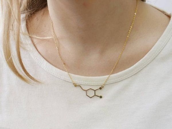 30pcs unique formula hormone dopamine molecule necklace chemical molecules 5-ht model pendant necklace jewelry for gift, Silver
30pcs unique formula hormone dopamine molecule necklace chemical molecules 5-ht model pendant necklace jewelry for gift, Silver