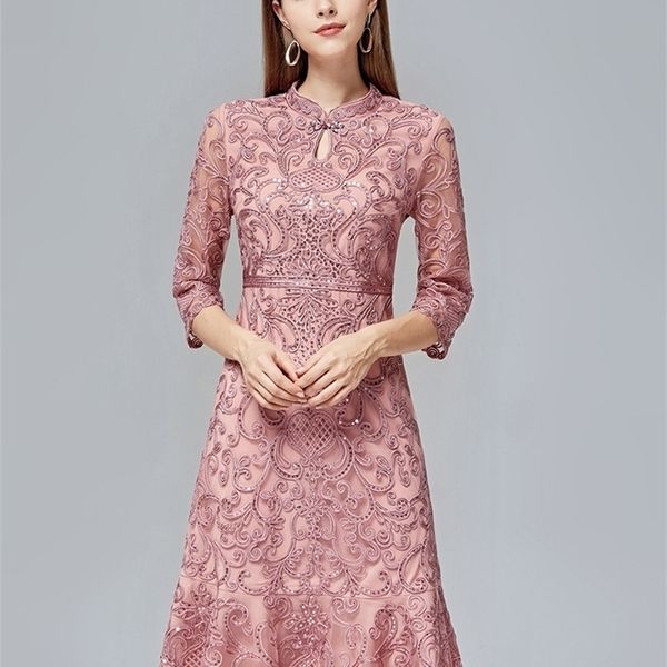 temperament dress spring new heavy embroidery slim fashion women s clothing 210319, Black;gray
temperament dress spring new heavy embroidery slim fashion women s clothing 210319, Black;gray