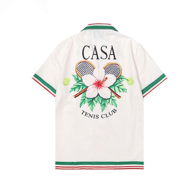 new casablanc shirts mens lucid dreams island scenery color temperament satin short sleeve silk shirt shorts has6, White;black
new casablanc shirts mens lucid dreams island scenery color temperament satin short sleeve silk shirt shorts has6, White;black
