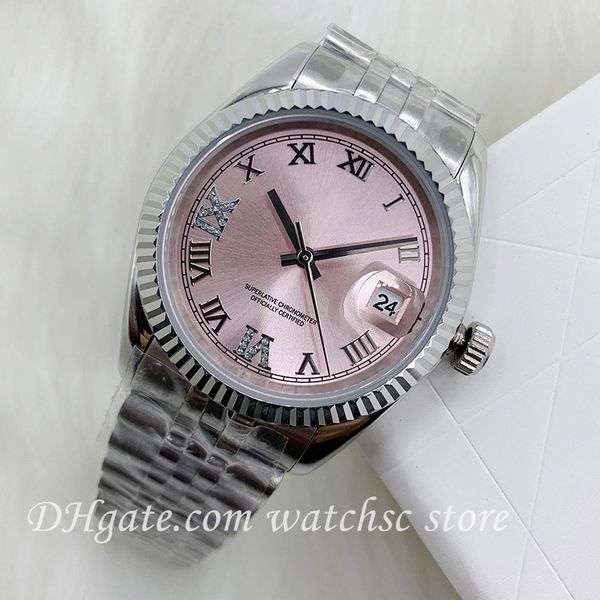 watchsc- automatic mechanical watch classic 41mm 36mm 31mm 28mm mens womens stainless steel waterproof luminous special quality fashion desi, Slivery;brown
watchsc- automatic mechanical watch classic 41mm 36mm 31mm 28mm mens womens stainless steel waterproof luminous special quality fashion desi, Slivery;brown