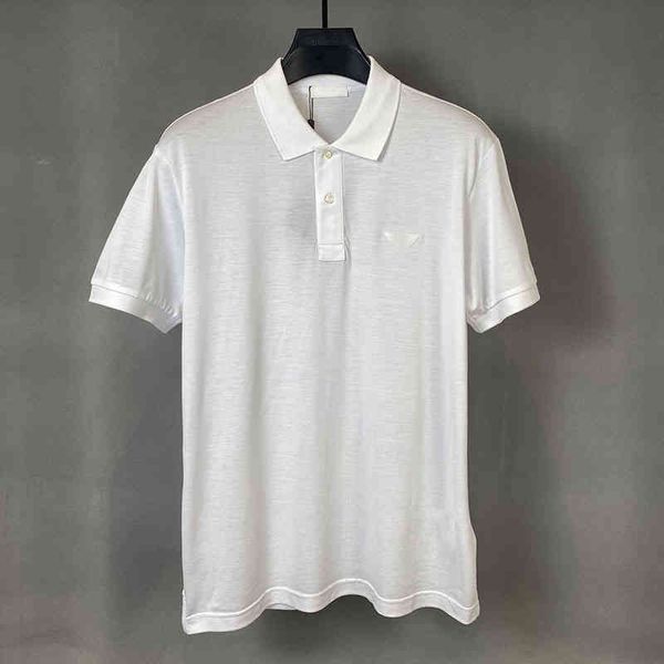 men's polo shirt pra 22 new summer casual cotton short sleeve thin classic inverted triangle embroidery pattern t-shirt business casual, White;black
men's polo shirt pra 22 new summer casual cotton short sleeve thin classic inverted triangle embroidery pattern t-shirt business casual, White;black