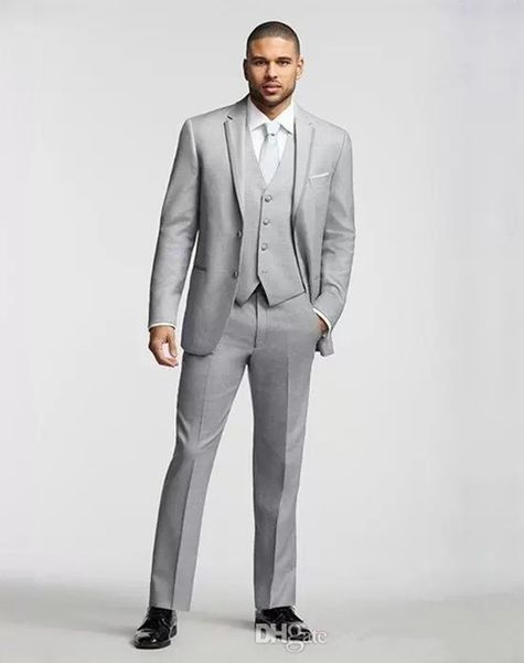 custom made wen 3 pieces suits groom tuxedos notch lapel man prom dress mens wedding suits (jacket+pants+vest), Black;gray
custom made wen 3 pieces suits groom tuxedos notch lapel man prom dress mens wedding suits (jacket+pants+vest), Black;gray