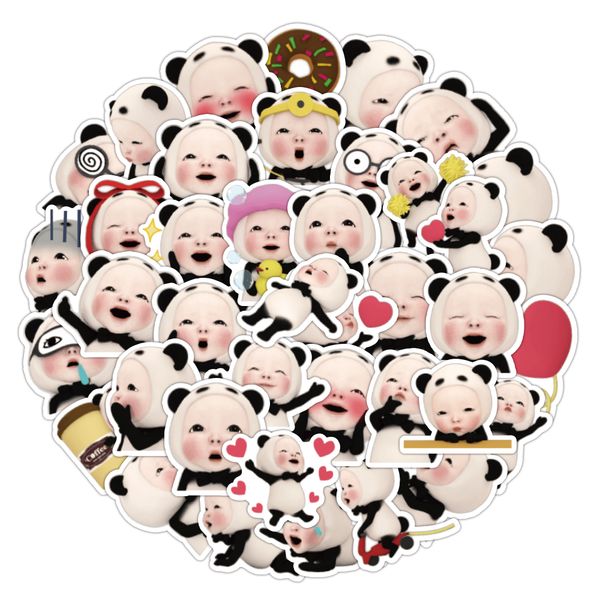 40pcs cartoon panda cute stickers classic graffiti for suitcase cool lapskateboard cartoon toy luggage animal decals
40pcs cartoon panda cute stickers classic graffiti for suitcase cool lapskateboard cartoon toy luggage animal decals