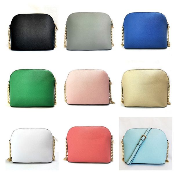 15 colors leather crossbody bag lady handbag messenger purse shell chain strap shoulder bag designers backpack stylish clutch travel dome xc, Black
15 colors leather crossbody bag lady handbag messenger purse shell chain strap shoulder bag designers backpack stylish clutch travel dome xc, Black