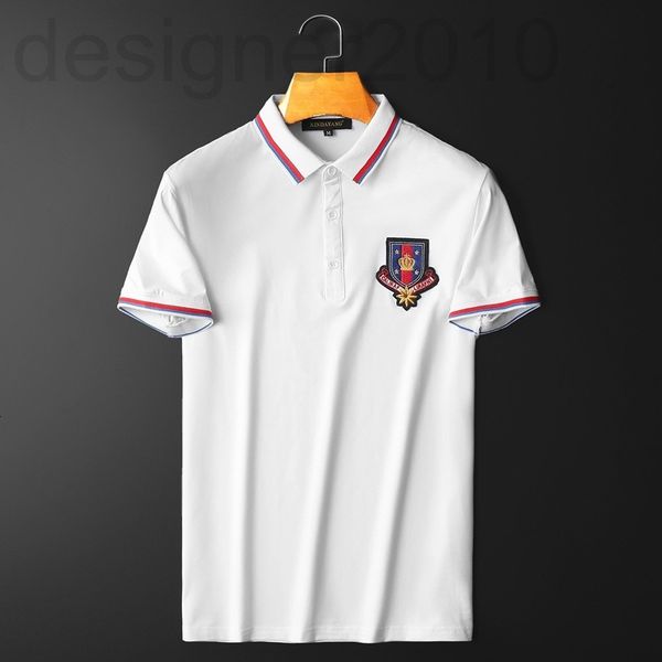 men's t-shirts designer 2022 summer new men's mercerized cotton short sleeve t-shirt slim fit lapel polo embroidered youth casual, White;black
men's t-shirts designer 2022 summer new men's mercerized cotton short sleeve t-shirt slim fit lapel polo embroidered youth casual, White;black