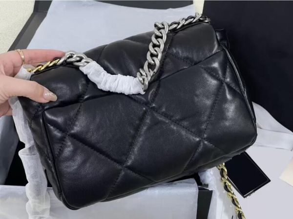 tz women's 19 classic flap lambskin bags aged silver gold two-tone chain crossbody shoulder largege capacity outdoor saoche designer vi
tz women's 19 classic flap lambskin bags aged silver gold two-tone chain crossbody shoulder largege capacity outdoor saoche designer vi