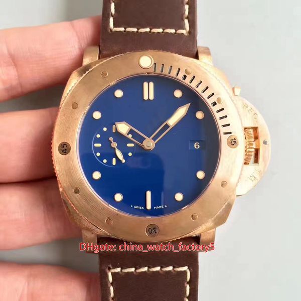 vs maker super quality watches 47mm submersible blue dial pam671 pam00671 bronze cal.p.9010 movement mechanical automatic mens watch men, Slivery;brown
vs maker super quality watches 47mm submersible blue dial pam671 pam00671 bronze cal.p.9010 movement mechanical automatic mens watch men, Slivery;brown
