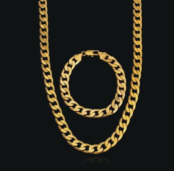 lovers figaro 18k gold 10 mm plated chains color preserving bracelet 20cm necklace 60cm jewelry set, Silver
lovers figaro 18k gold 10 mm plated chains color preserving bracelet 20cm necklace 60cm jewelry set, Silver