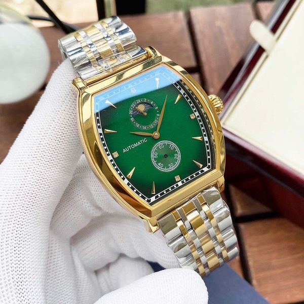 mens watch automatic mechanical watches sapphire 42mm business wristwatches montre de luxe 904l stainless steel case, Slivery;brown
mens watch automatic mechanical watches sapphire 42mm business wristwatches montre de luxe 904l stainless steel case, Slivery;brown
