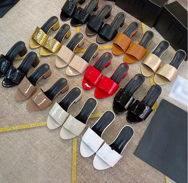 designer chunky heel slippers summer women alligator pattern leather sandal classic calfskin slides luxury womens fashion sandals low heel l, Black
designer chunky heel slippers summer women alligator pattern leather sandal classic calfskin slides luxury womens fashion sandals low heel l, Black