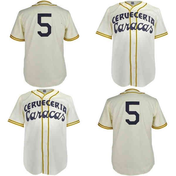 cerveceria caracas 1952 home jersey shirt custom men women youth baseball jerseys any name and number double stitched, Black
cerveceria caracas 1952 home jersey shirt custom men women youth baseball jerseys any name and number double stitched, Black