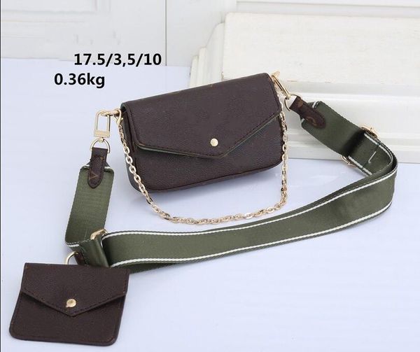 leather purse set bags composite designers mini crossbody shoulder handbag messenger felicie pochette 2-piece designer women card chain hkbs
leather purse set bags composite designers mini crossbody shoulder handbag messenger felicie pochette 2-piece designer women card chain hkbs