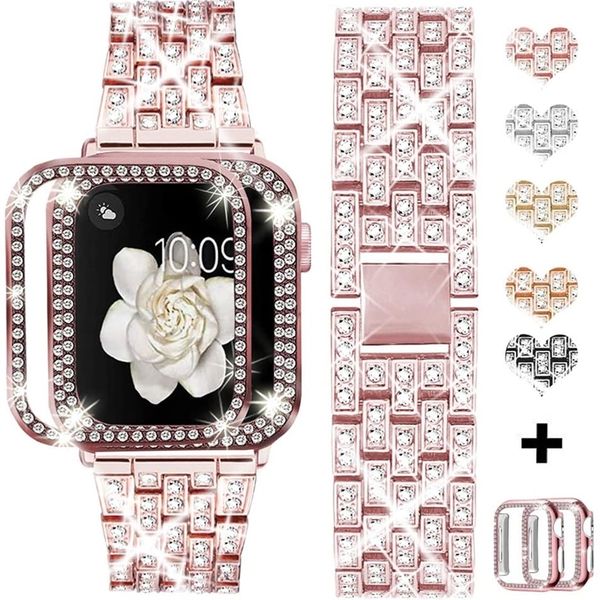 metal diamond strap case apple watch 44 mm 42mm 40mm 38mm woman replacement bracelet wristband for iwatch, Bronze;slivery
metal diamond strap case apple watch 44 mm 42mm 40mm 38mm woman replacement bracelet wristband for iwatch, Bronze;slivery