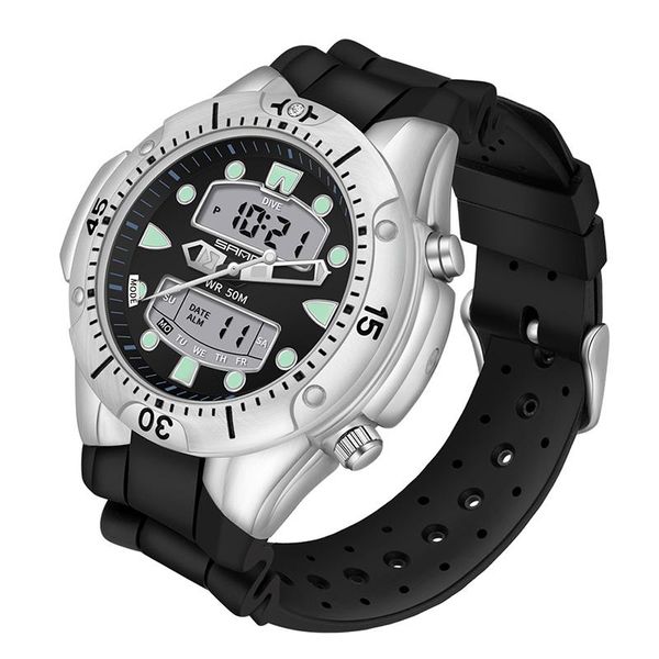 wristwatches sanda luxury sport men quartz watch casual style military watches waterproof s male clock relogio masculino 3009wristwatche, Slivery;brown
wristwatches sanda luxury sport men quartz watch casual style military watches waterproof s male clock relogio masculino 3009wristwatche, Slivery;brown