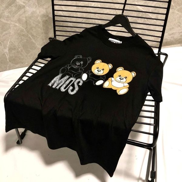 mos designer summer men's t shirt classic three bears gradient graffiti print round neck short sleeve pullover cotton loose men's, White;black
mos designer summer men's t shirt classic three bears gradient graffiti print round neck short sleeve pullover cotton loose men's, White;black