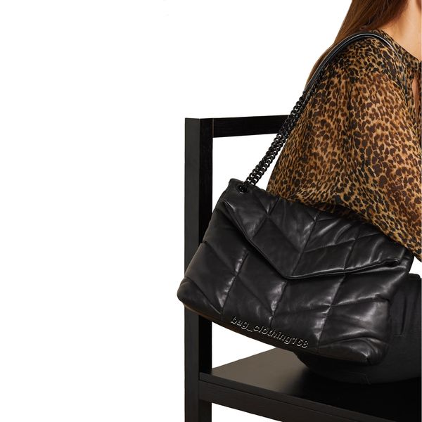 crossbody bag handbag quilted genuine puffy leather large capacity 'loulou' chain shoulder bags for women large size wallet purses
crossbody bag handbag quilted genuine puffy leather large capacity 'loulou' chain shoulder bags for women large size wallet purses