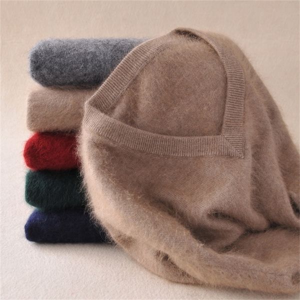 mink cashmere sweater men long sleeve pullovers outwear man v-neck sweaters loose solid fit knitting clothing 9 colors 201224, White;black
mink cashmere sweater men long sleeve pullovers outwear man v-neck sweaters loose solid fit knitting clothing 9 colors 201224, White;black